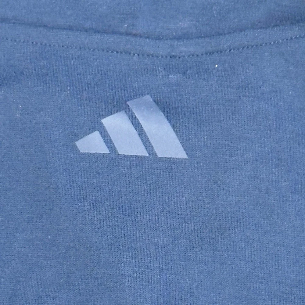 Adidas Mens ELVTD 1/4 Zip Vest Navy Blue Size S‎ Sleeveless Golf Athleisure